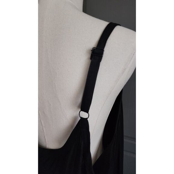 TORRID GOTH BOHO BLACK MAXI CHALLIS TRAPEZE DRESS SLEEVELESS 2 2X XXL 18 20 - Picture 8 of 10